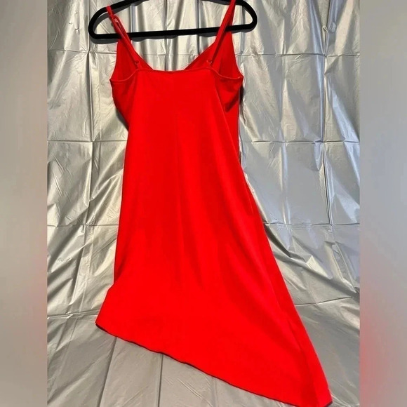 Planet gold women’s red spaghetti strap  v-neckline dresses - Picture 3 of 4